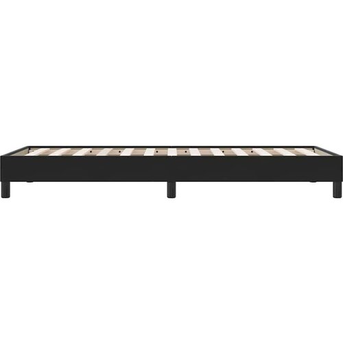 VidaXL Okvir kreveta bez madraca crni 80x210 cm bar&amp;scaron;un Slike