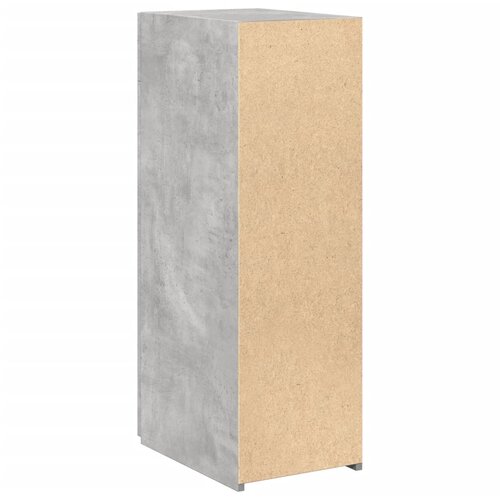  Komoda siva boja betona 30x42,5x93 cm od konstruiranog drva Slike