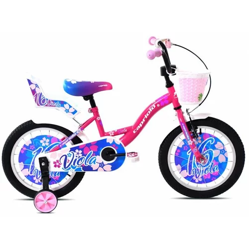 Capriolo bicikl BMX 16HT VIOLA pink-blue