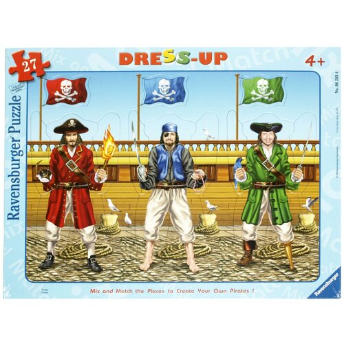 Ravensburger Sestavljanka - Obleči gusarja, (20825226) Slike