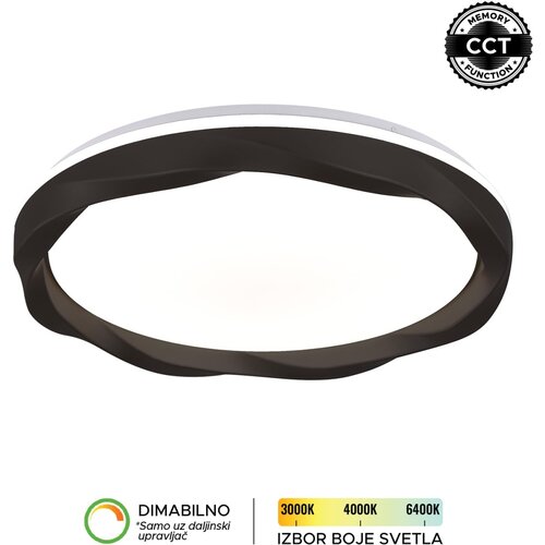 Forma LED plafonjera LP-421-70R BK Cene