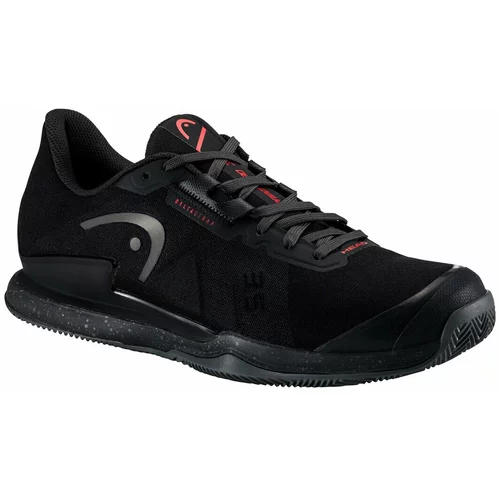 Head Sprint Pro 3.5 Clay Black/Red Men's Tennis Shoes EUR 47