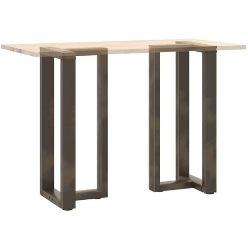  Noge barski stol T-oblika 2 kom 40x35x(90-91) cm čelik Slike