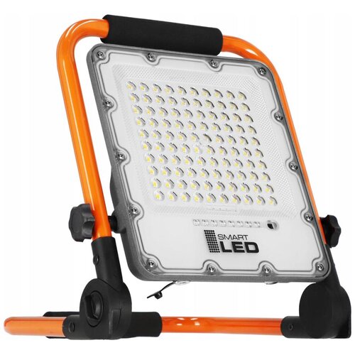  LED punjivi reflektor sa stalkom LED/50W/3,2V 4500K 5000 mAh IP65 narandžasta Cene