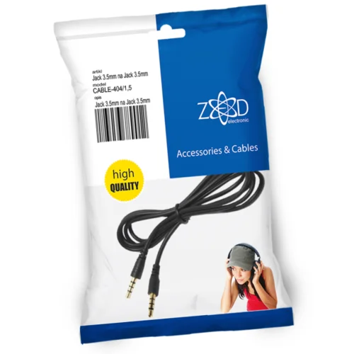  Jack 3.5mm na Jack 3.5mm kabel, dužina 1.5 metara