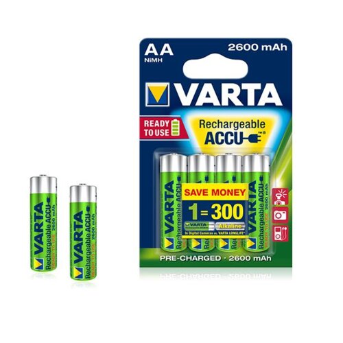 Varta 05716 Punjiva baterija AA Nikal-metal-hidrid (NiMH) Slike