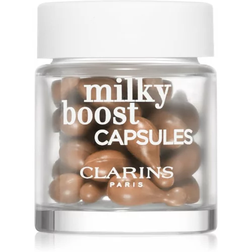 Clarins Milky Boost Capsules posvjetljujući puder kapsule nijansa 03.5 30x0,2 ml