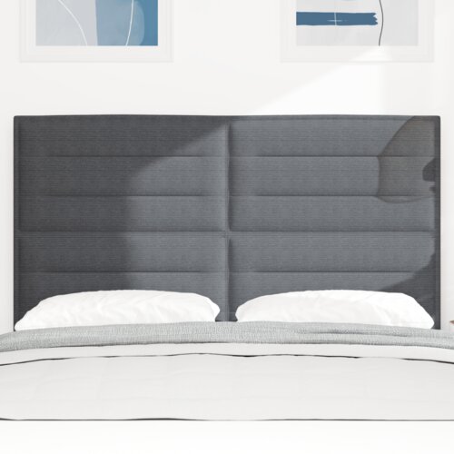  LED Naslonjač Tamno Siva 72 cm Kordura Tkanina Slike