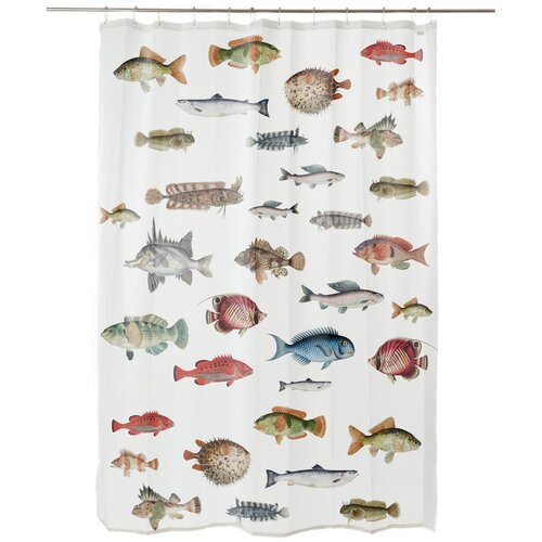 Really Nice Things Zavjesa za tu&amp;scaron; Fish in the Ocean, 180 x 200 cm Slike