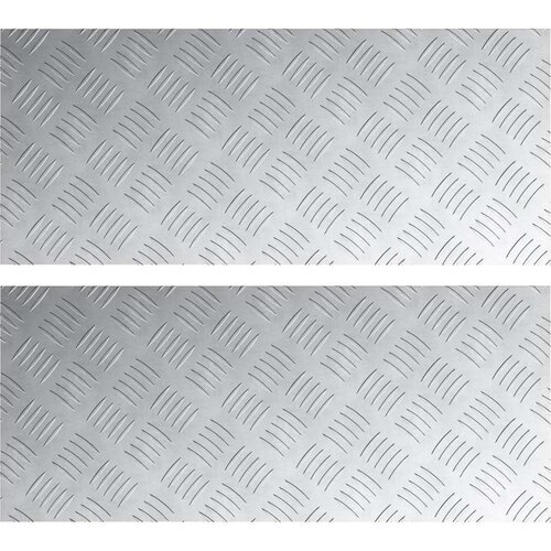  Aluminium Checker Plate 2 komada Protuklizni 70x30 cm Slike