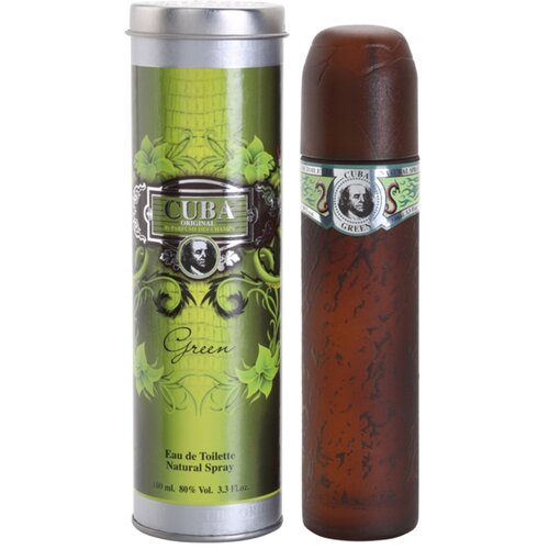 Cuba green toaletna voda 100 ml za mu&amp;scaron;karce Slike