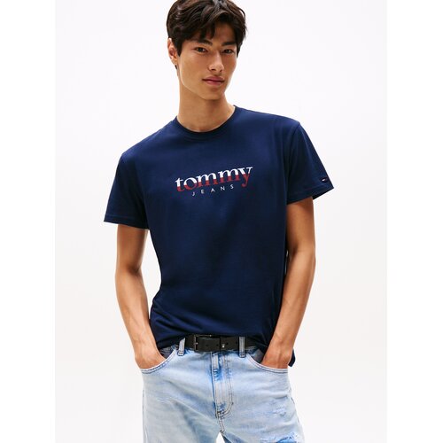 Tommy Jeans Majica mornarsko plava / crvena / bijela Slike