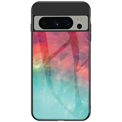 INORCO Hrbtni pokrov iz kaljenega stekla za Google Pixel 8 Pro, vzorec zvezdnega neba PC+ovitek za telefon TPU, (22035534) Cene