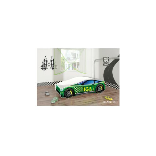 ACMA car v deciji krevet 180×80 + gratis dusek (super team) dezen 05 Slike