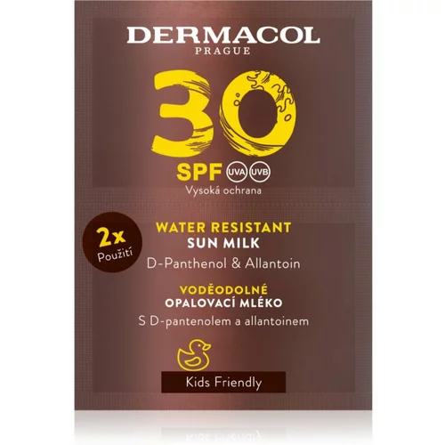 Dermacol Sun Water Resistant vodoodporno mleko za sončenje SPF 30 2x15 ml