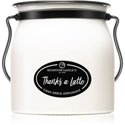 Milkhouse Candle Co. Creamery Thanks A Latte mirisna svijeća Butter Jar 454 g Cijene