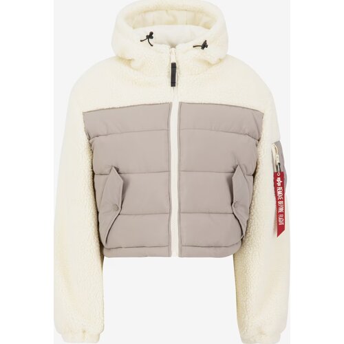 Alpha Industries ženska jakna sa kaplujačom, Bež-siva Cene