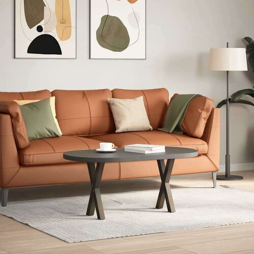  Noge za klub stolić u obliku slova X 2 kom prirodni čelik 38 x (42-43) cm čelik - Prirodna 38 x (42-43) cm (40 mm) 2 1 Slike