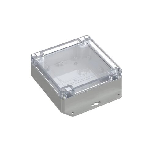 TRU COMPONENTS 6U07121205737 TC-13865300 industrijsko kući&scaron;te 151.4 x 121.4 x 45 ABS-PC prozirna, svijetlosiva 1 kom. Cijene