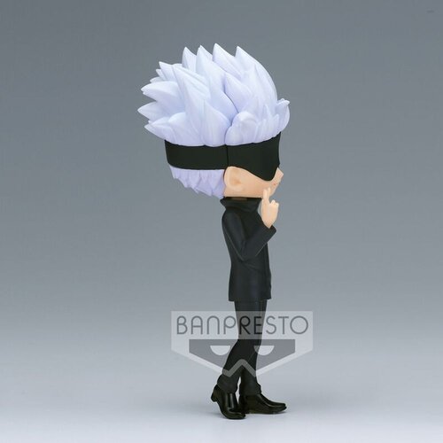 Banpresto 203529 JUJUTSU KAISEN - QPosket - Satoru Gojo A - figurica 14 cm, črna, (20838889) Cene