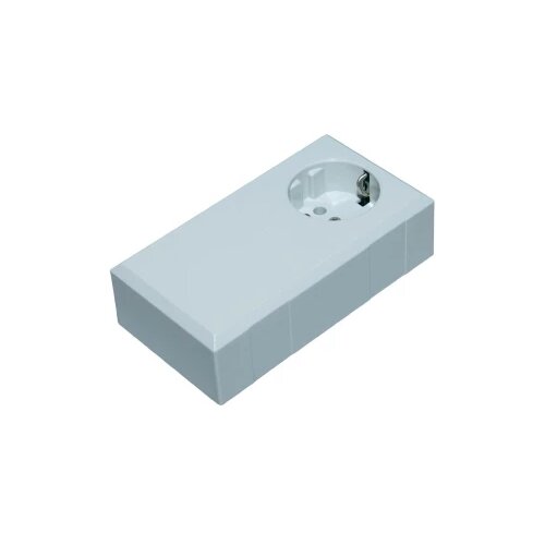 TRU COMPONENTS conrad eso 1250 e-utičnica sa kućištem, polikarbonat, abs svijetlo siva, 125x67x Cijene
