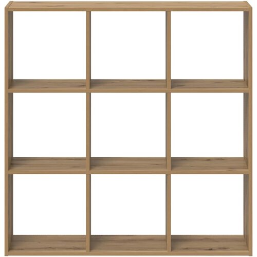  Regal za knjige boja artisian hrast 102x32x102 cm drveni Slike
