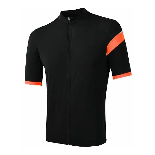 Sensor Men's Jersey Cyklo Classic Black/Orange