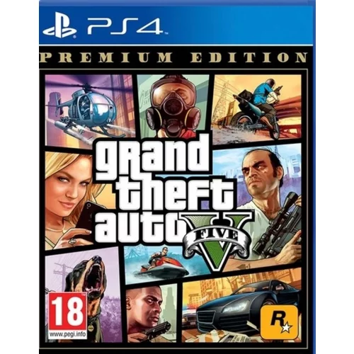Rockstar Games Grand Theft Auto V Premium Edition (PS4)
