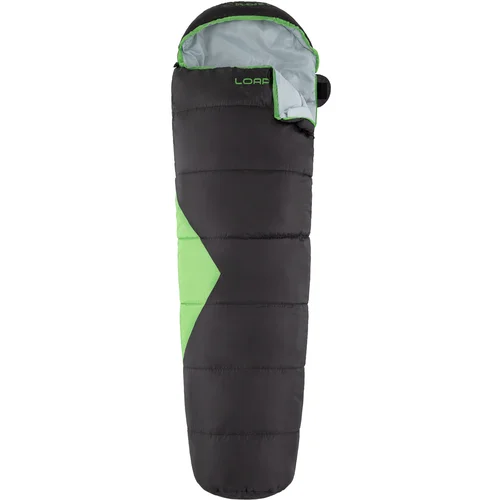 LOAP Women's mummy sleeping bag PHASE L Green/Pink