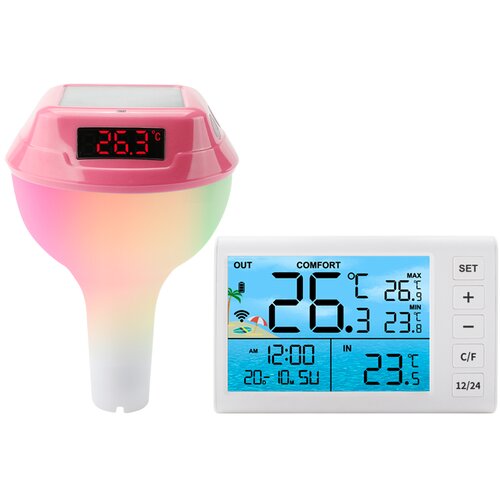 INF Plavajoči termometer za bazen z LED zaslonom, TS-PL01, (5000323150) Cene