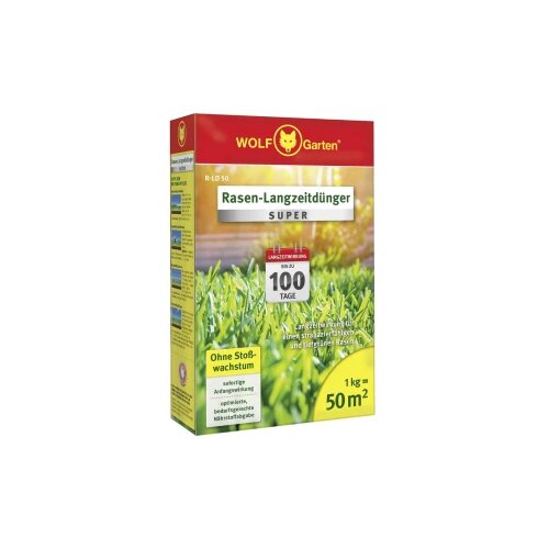 Wolf-garten 3831015 R-LD 50 dugotrajno gnojivo za travnjak - 50 m2 1 St. Slike