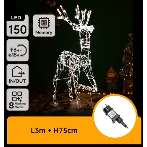 Brilagi - LED spoljna božićna dekoracija LED/3,6W/31/230V 2700K 75 cm IP44 irvas Slike