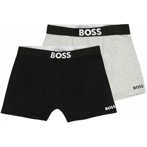 BOSS Kidswear Gaće svijetlosiva / crna / bijela