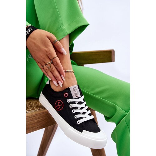 Cross Jeans Women's Fabric Sneakers Cene