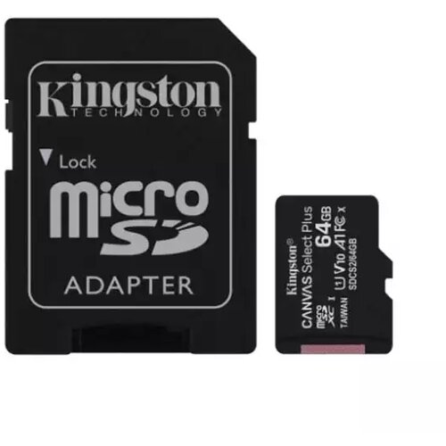 Kingston sdcs2/64gb + adapter micro sd( 51643 ) Cene