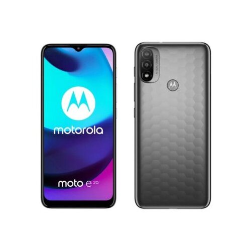 Motorola refurbished moto e20 2/32GB gray ds 4G a grade Slike