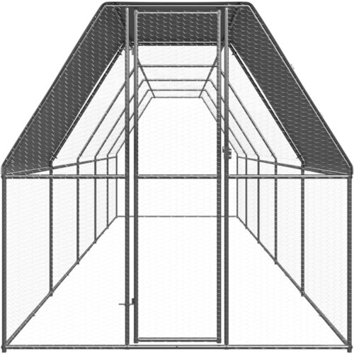  kavez za koko&amp;scaron;i 2 x 10 x 2 m od pocinčanog čelika Slike