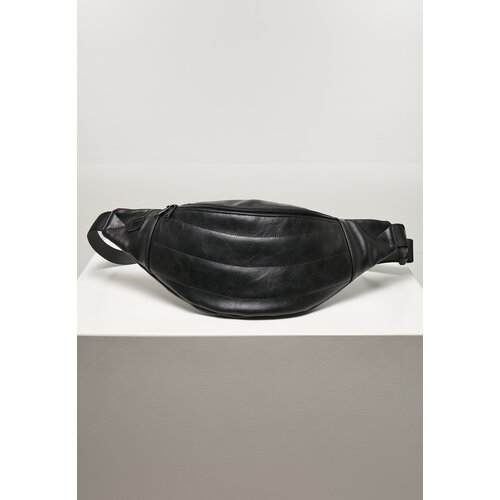 Urban Classics Accessoires Black shoulder bag made of imitation leather Cene