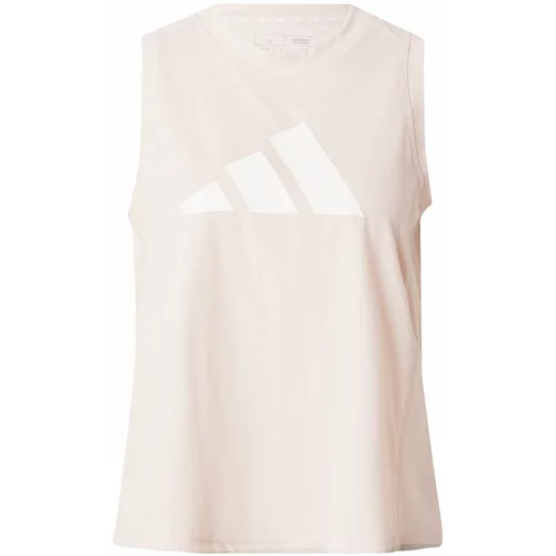 Adidas Funkcionalna majica pastelno lila / bela