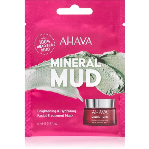 Ahava Mineral Mud Brightening &amp;amp; Hydrating maska za lice 6 ml Slike