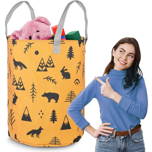 Janshop Nukido igrača košara - oranžna, (21298225) Cene