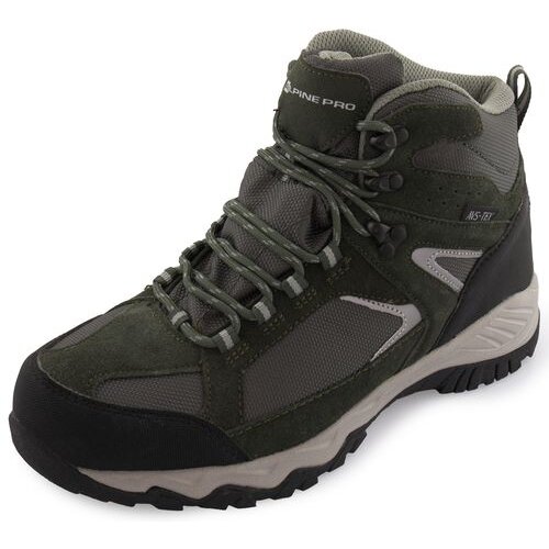 Alpine pro Kotn&amp;iacute;kov&amp;aacute; outdoorov&amp;aacute; obuv ROMOOS ivy green Slike