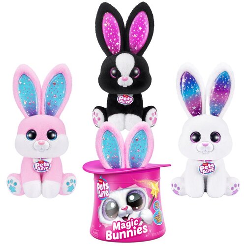 Zuru pli&amp;scaron; zajček Pets Alive Magic Bunny Slike