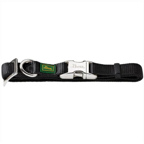 Hunter ogrlica za pse Vario Basic Alu-Strong M, najlon crna Cijene