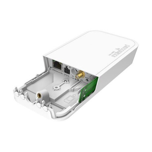 MikroTik wAP LoRa8 kit outdoor VPN ruter WiFi 300Mb/s 802.11n sa ugrađenim LoRaWAN Gateway (863-870 MHz), miniSIM, LAN port, PoE & DC automotive 9-30V napajanje, PoE injector +24V, temp. -40C÷60C, ROS L4 Cene