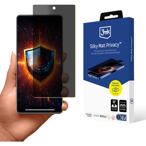 3mk SILKY MATT PRIVACY OVITEK ZA GOOGLE PIXEL 7A 5G ANTIREFLEKTIVNA, (21976568) Slike