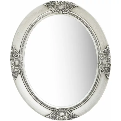  Zidno ogledalo u baroknom stilu 50 x 60 cm srebrno