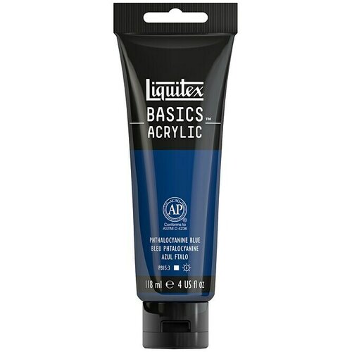 LIQUITEX Basics Akrilna barva (Phthalozyaninmodre barve, 118 ml) Cene