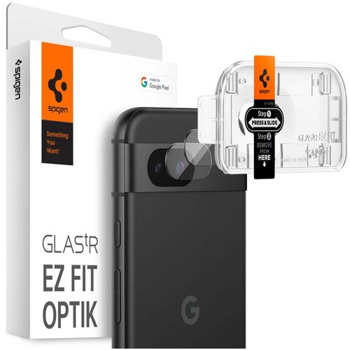 Spigen Optik.tR EZ FIT steklo za kamero (2 kosa) za Google Pixel 8a - prozorno Cene