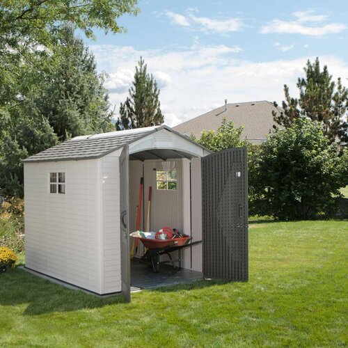 Lifetime Plastična vrtna kućica Phoenix - 5 78 m2 (285x214x227 cm) | BRANDED IN THE USA Cijene